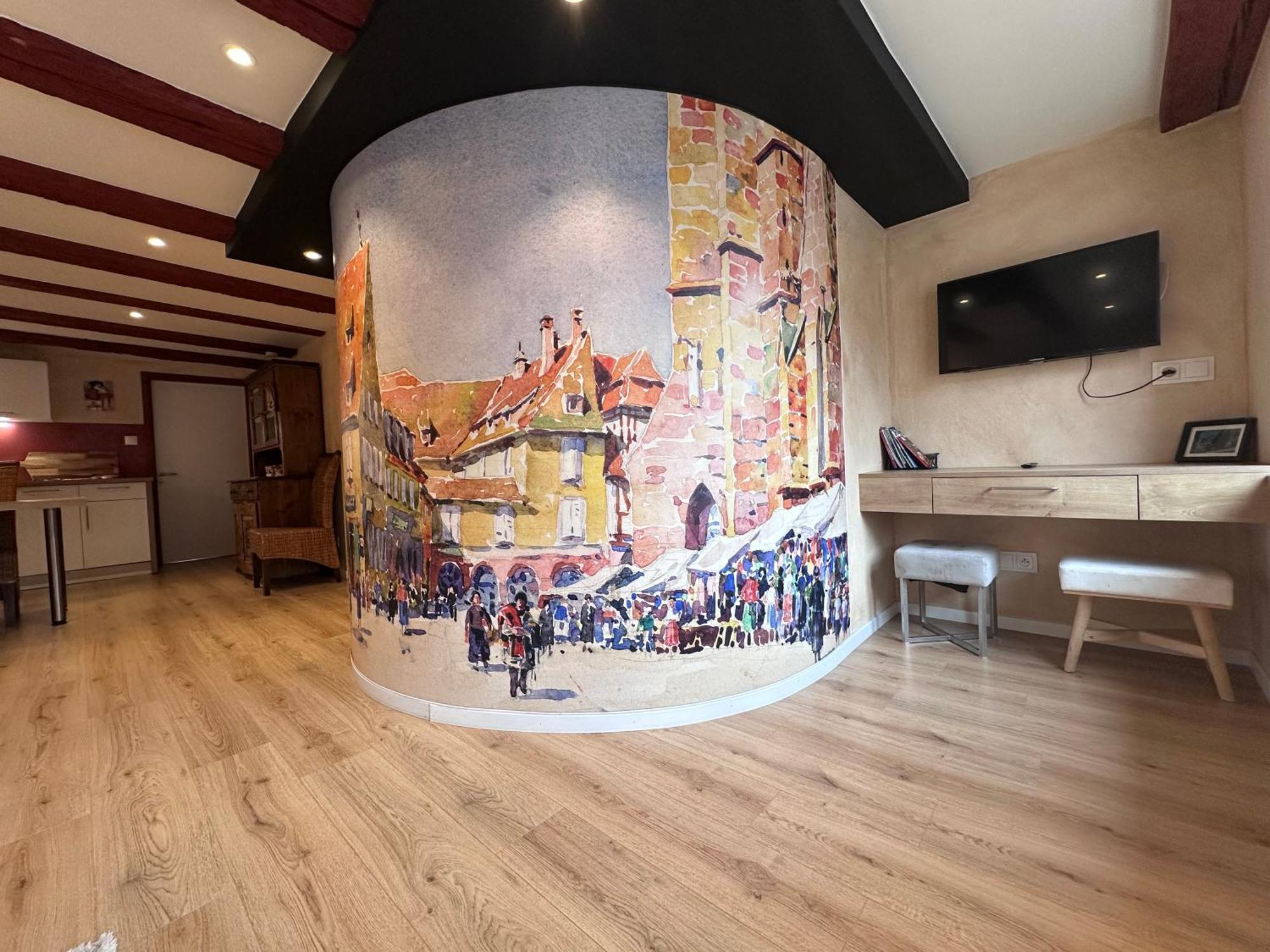 B'M Yerri - Appartement 4 Pers - Vue Cathedrale Colmar Exterior foto