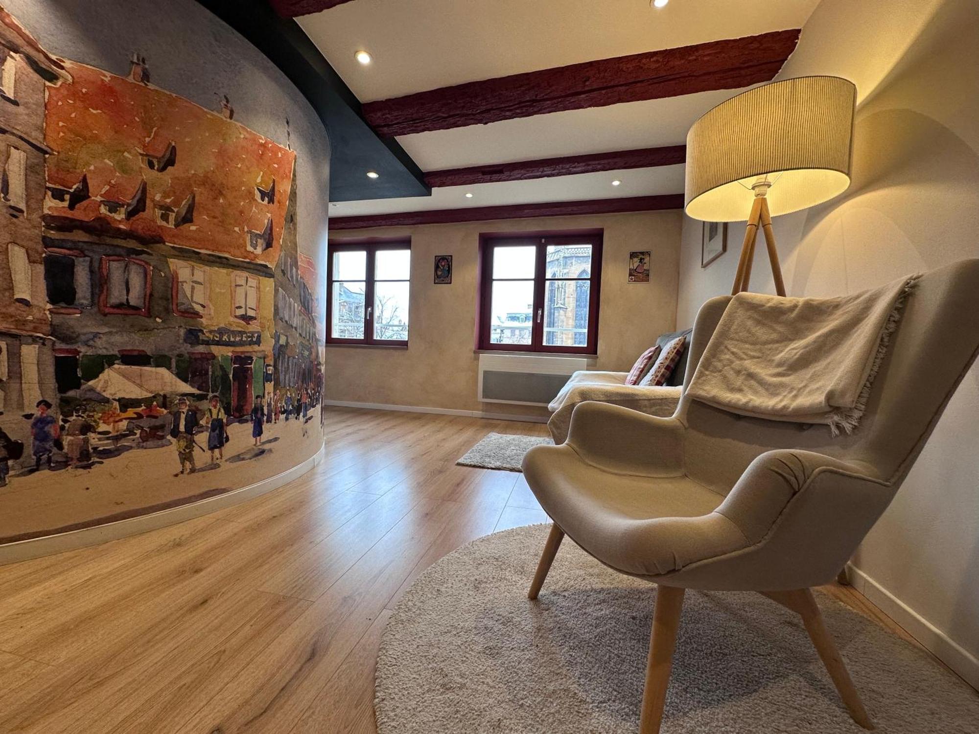B'M Yerri - Appartement 4 Pers - Vue Cathedrale Colmar Exterior foto